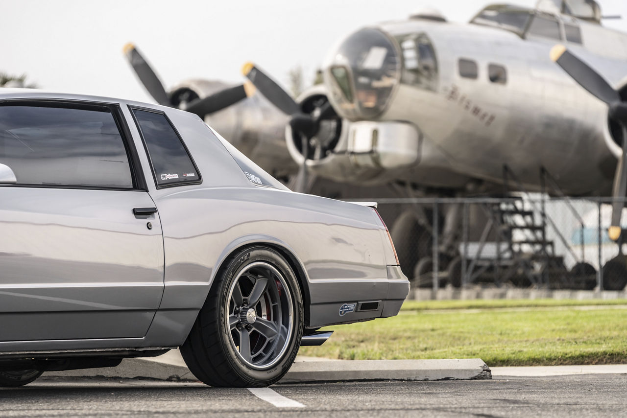 1987 Chevrolet Monte Carlo - American Racing TTF II - Gun Metal